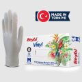 Beybi Vinyl M Vinil Pudrasız Muayene Eldiven 100'lük Kutu