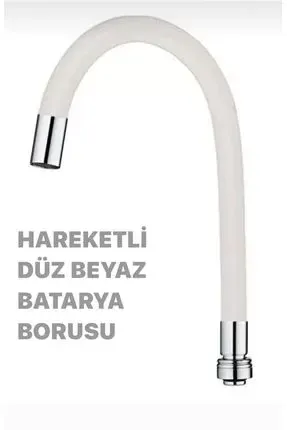 Hay - Helezonlu Evye Borusu Beyaz