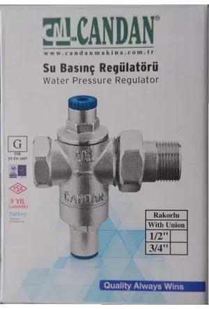 1/2 Su Basınç Regülatörleri (rakorlu) Tse