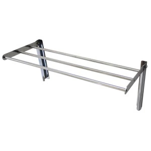 Krom Balkon Havluluk Katlanabilir 50 Cm.