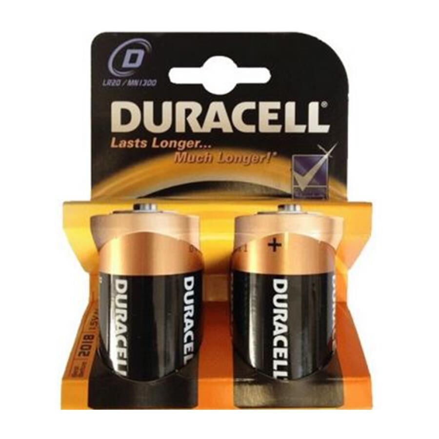 Duracell Alkalin D Büyük Boy Pil 2 li Ambalaj