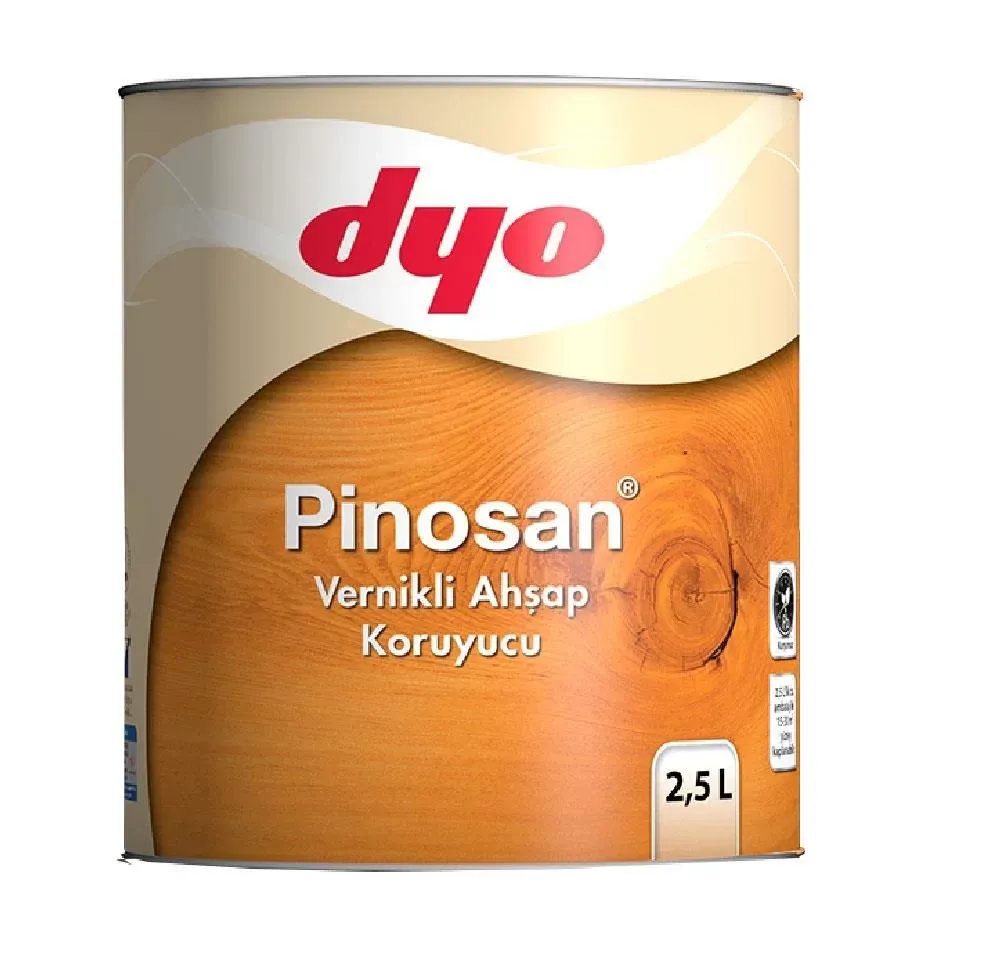 Pinosan Vernikli Ahşap Kor. 2,5 LT K. Açık  Meşe