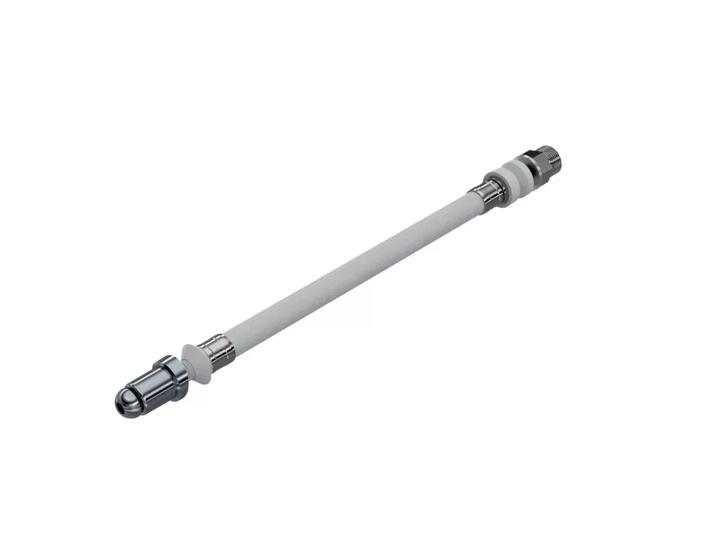 Esnek Taharat Borusu - Krom Uçlu Rakorlu 200 Mm