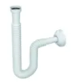 Körüklü Lavabo Sifonu 1 1/4 Plastik Somunlu Ø32 Çıkışlı