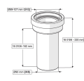GÖMME REZERVUAR KADA SETİ  + M12 KONİK BURÇ VE TAPA ( Q90X220 + Q45X180 mm )