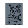 Rich New Seri N-452 Stencil 35x25 cm