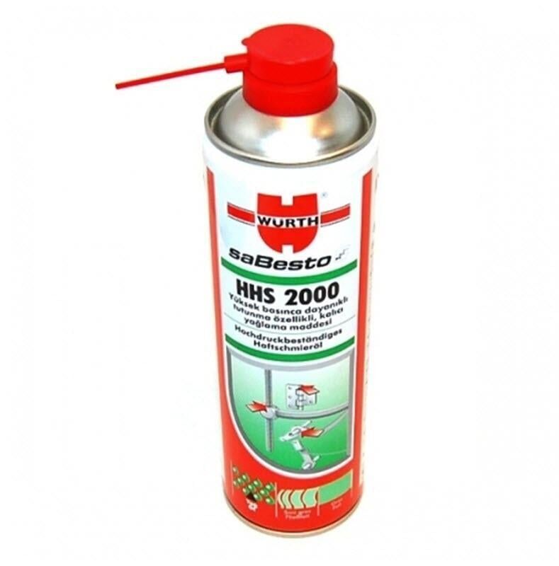 Würth HHS 2000 Yağlama Spreyi 500 ml