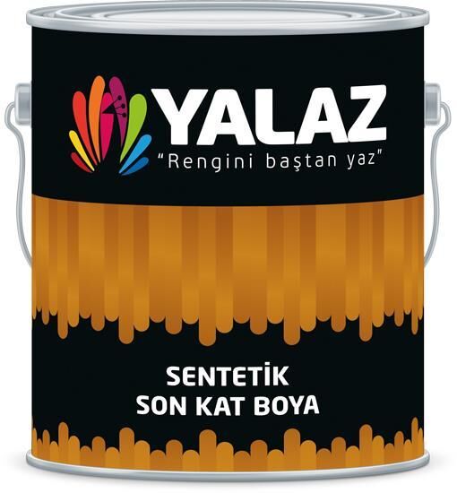 Yalaz Sentetik Boya 0,75 Litre 7016 Antrasit Gri