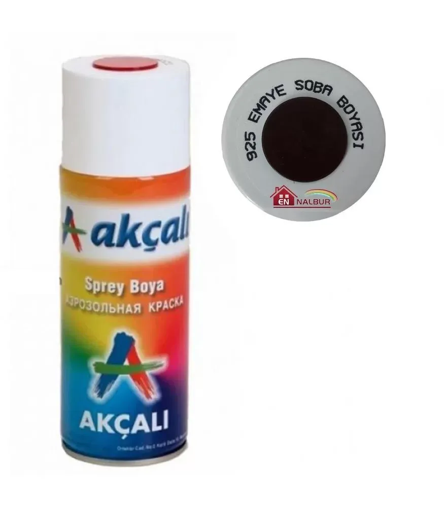 Akçalı Sprey Boya 400 ml 925 Emaye Soba Boyası