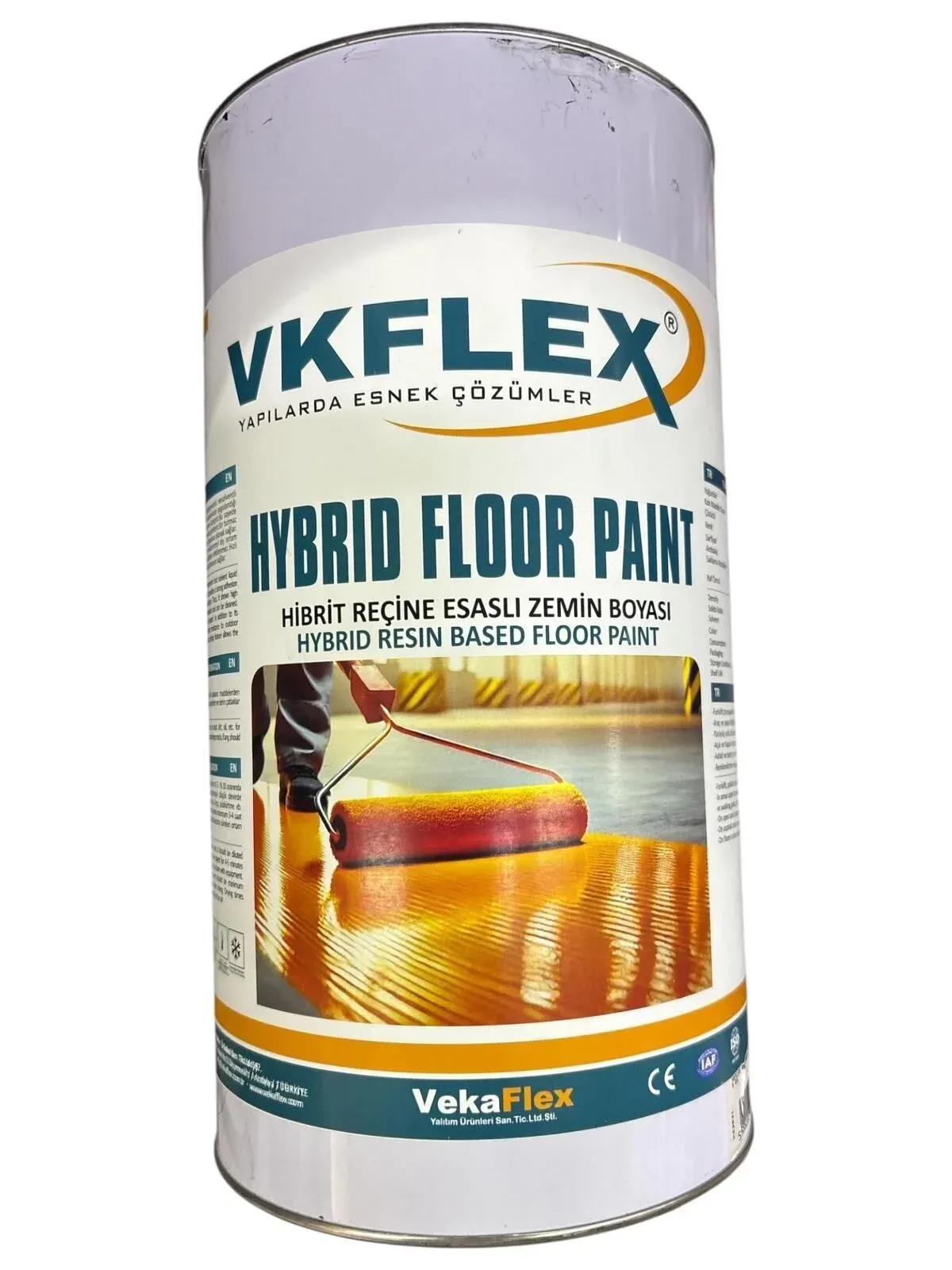 Ennalbur Vkflex Hybrid Floor Zemin Boyası 5 Kg  Ral 7040