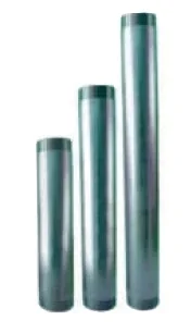 1 1/4''  90 CM GALVANİZ BORU UZATMA
