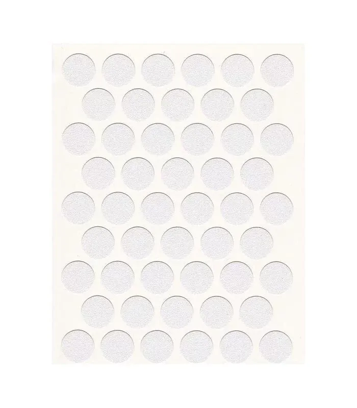 Yapışkanlı Vida Tapası (Beyaz) 10 mm