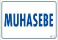 Muhasebe Uyarı Levhası 17,5x25 KOD:1773