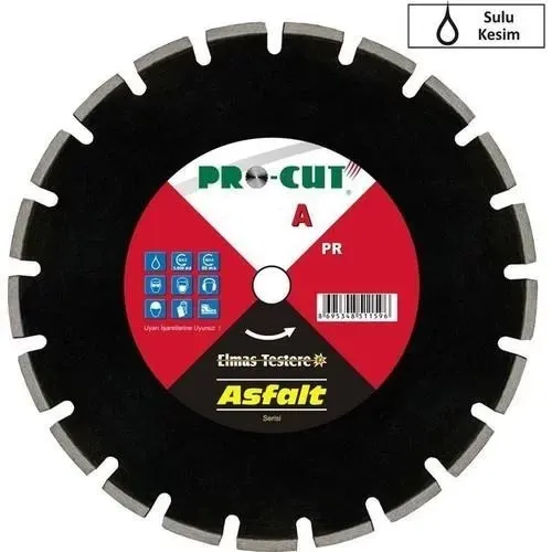 Procut 51157 A 350 Asfalt Kesme Elmas Testere 35 cm