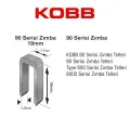 Kobb KBZ9019 19 mm 2500 Adet U Zımba Teli