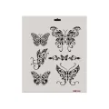 Rich New Seri N-101 Stencil 35x25 cm