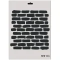 Rich New Seri N-155 Stencil 35x25 cm