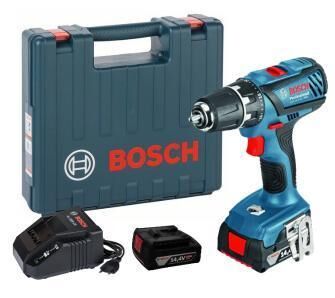 Bosch GSR 14,4 Lİ Plus 14 Volt Çift Akülü Vidalama Çantalı 601 9E6 020