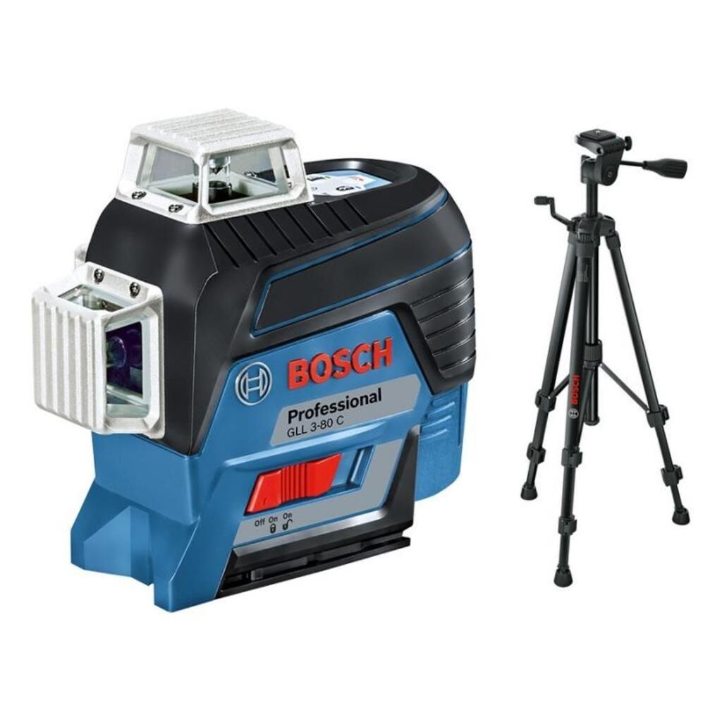 Bosch GLL 3-80 C Lazer Terazi+BT 150 Tripot