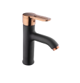 KARE - İNCİ MİX LAVABO BATARYASI (SİYAH - BAKIR)
