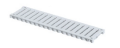 PLASTİK DRENAJ KANALI IZGARASI 130x500 mm