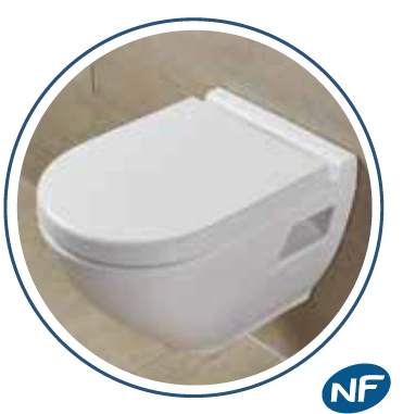JAPAR - Capri Klozet Kapak Duroplast ( Yavaş Kapanan )