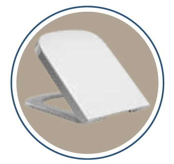 JAPAR - Nova Klozet Kapak Duroplast ( Yavaş Kapanan )