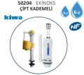 JAPAR - Ekinoks Çift Kademeli Rezervuar iç takım ( 3-6 LT ) (kiwa)