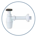 JAPAR - Lavabo sifonu Q32 Taslı ( 1 1/4 )
