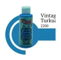 Rich Multi Surface 2200 Wintage Turkuaz Akrilik Boya 120 cc